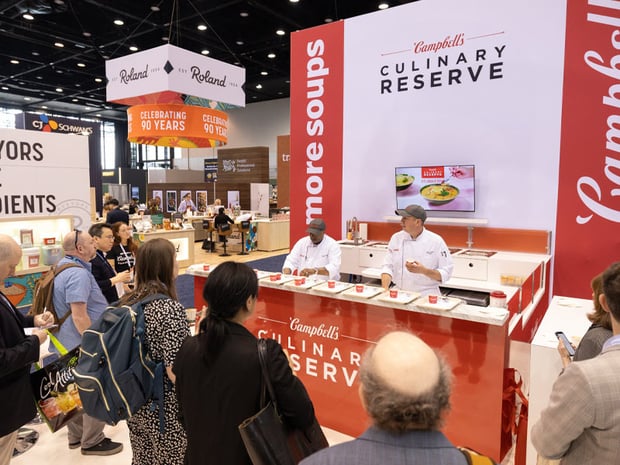 Campbell's Foodservice Booth at NRA 26
